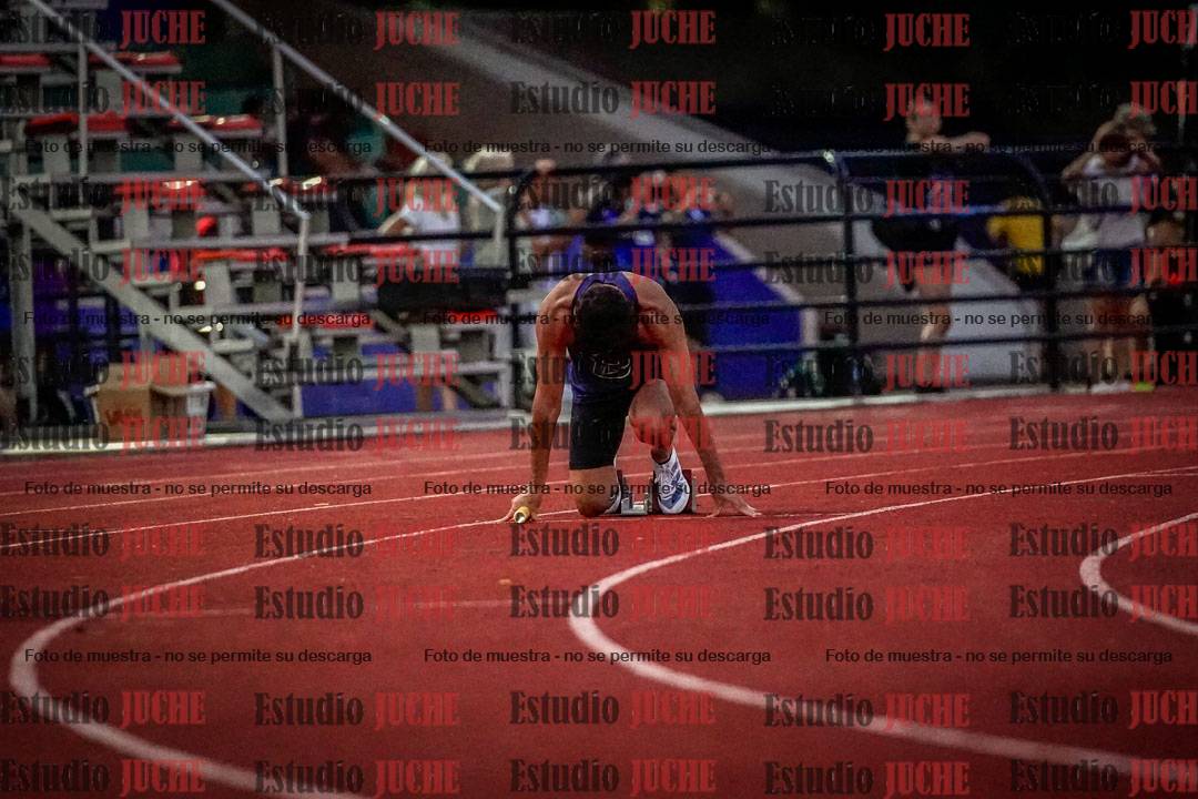 Fotos de las postas 4x100 m de varones