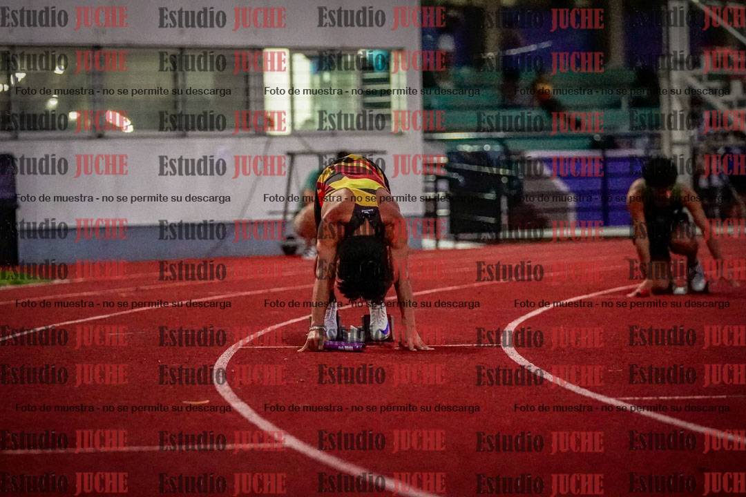 Fotos de las postas 4x100 m de varones