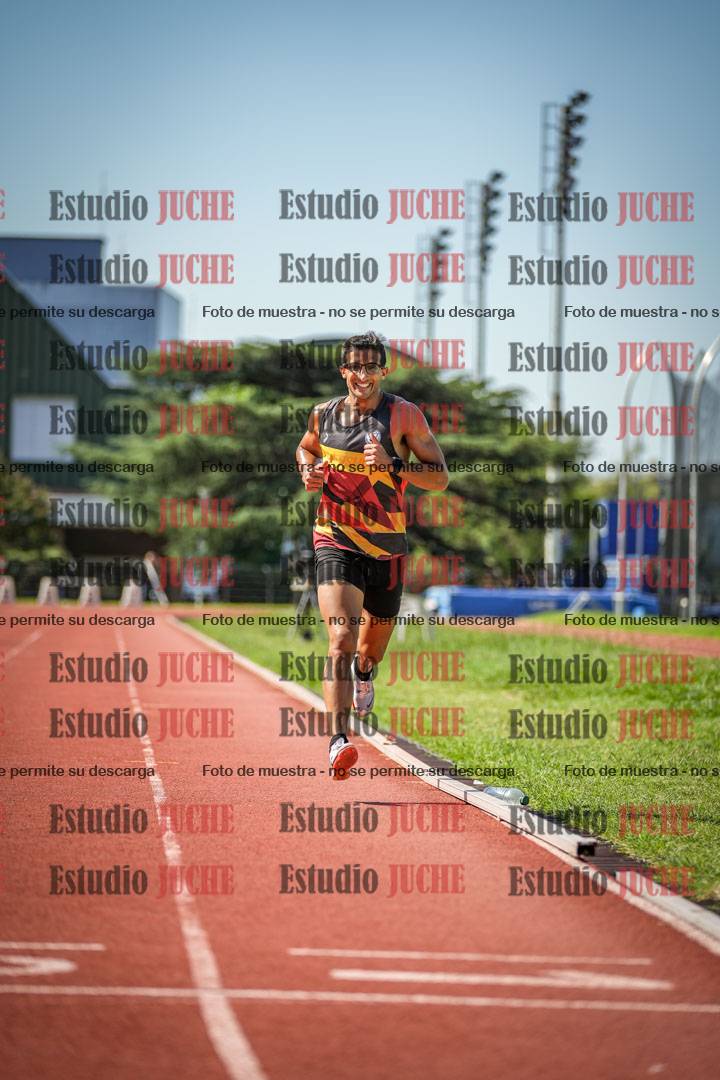 Fotos de los 1500 m llanos de varones - decatlón 10