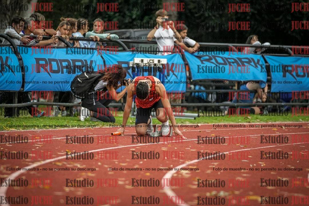 Fotos de las postas 4x400 m llanos de varones