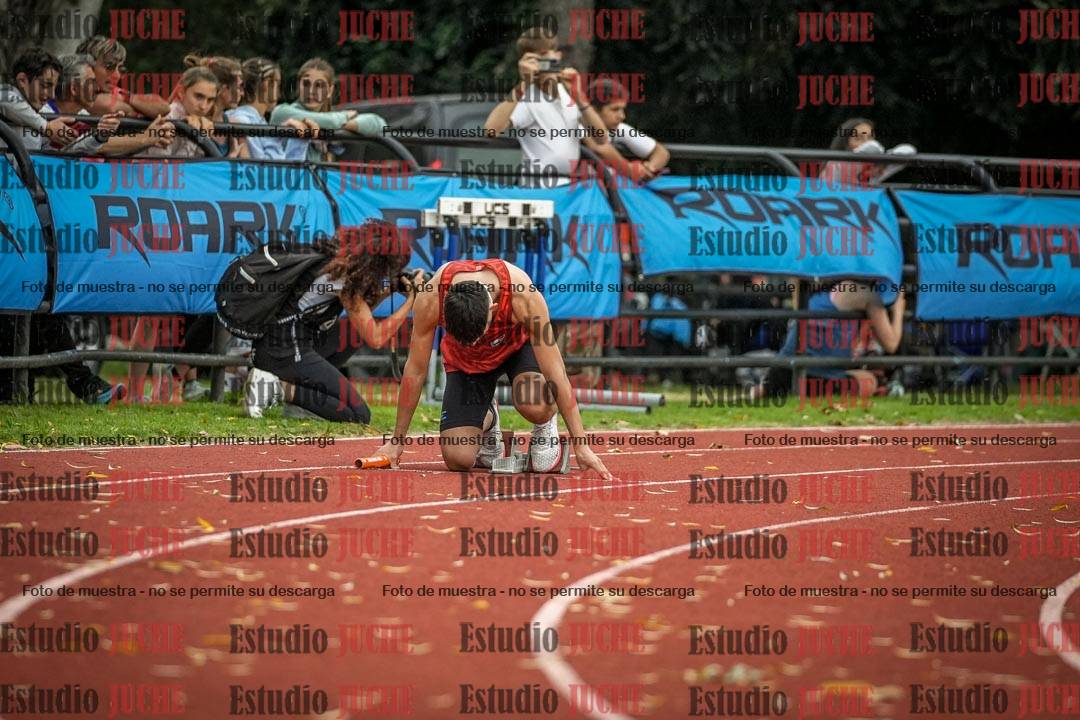 Fotos de las postas 4x400 m llanos de varones