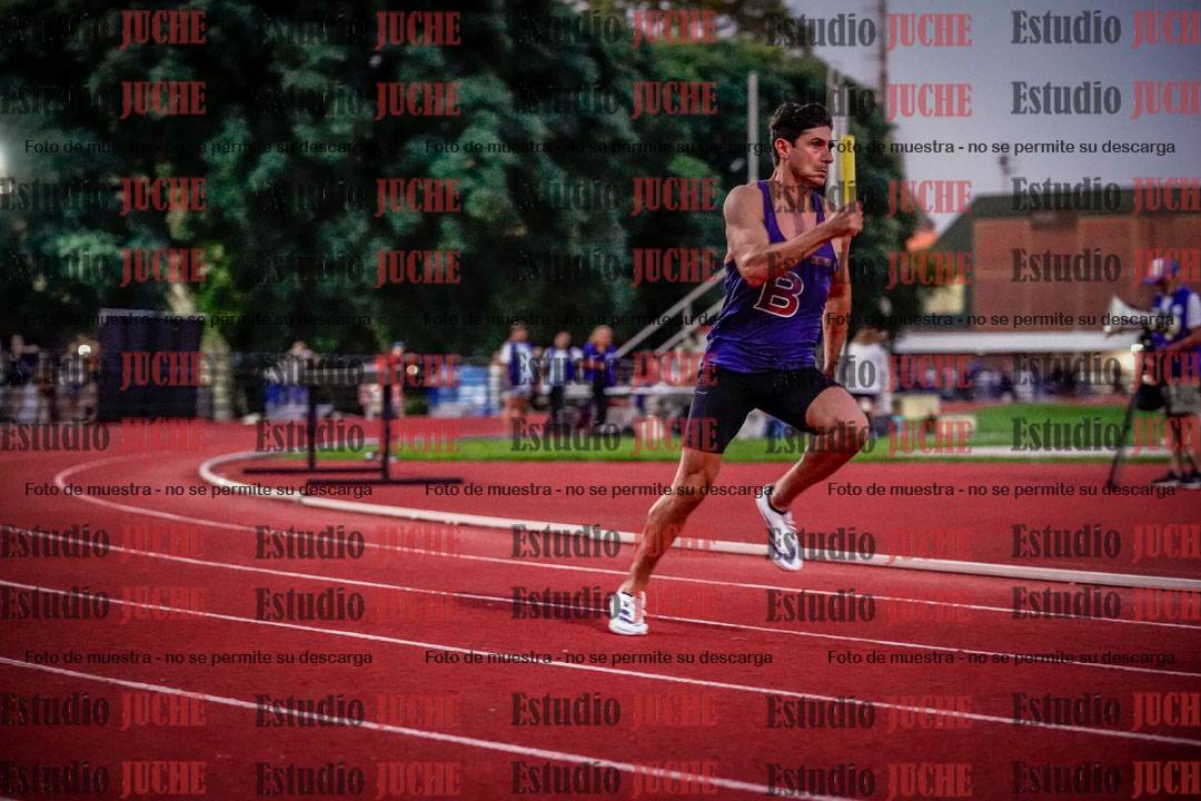 Fotos de las postas 4x100 m de varones