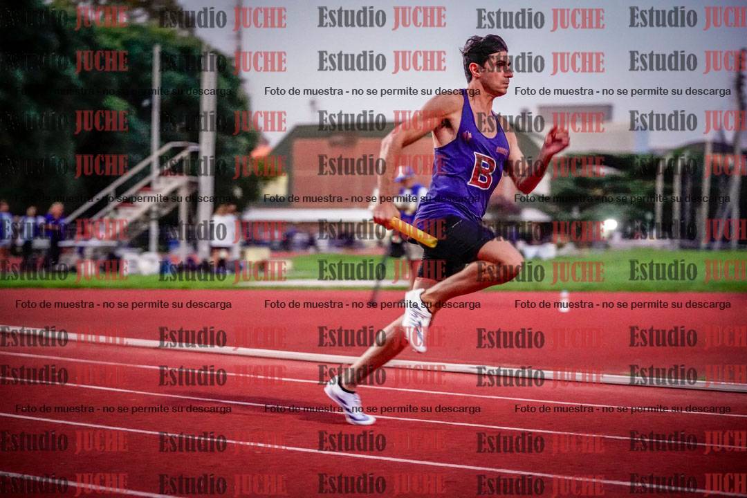Fotos de las postas 4x100 m de varones