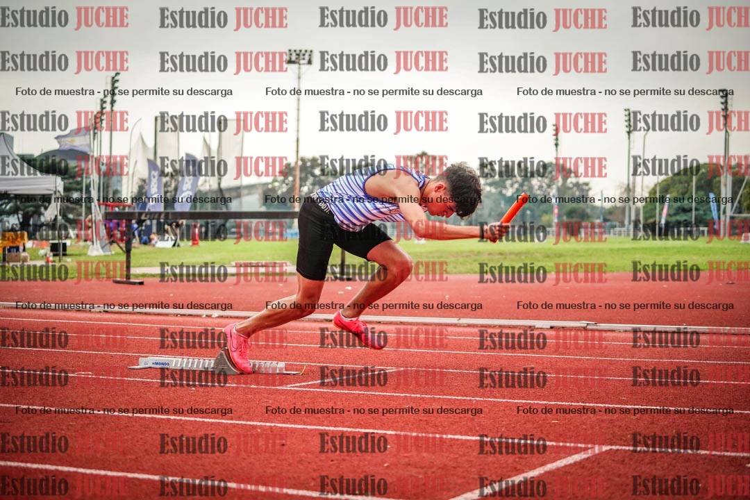 Fotos de las postas 4x400 m llanos de varones