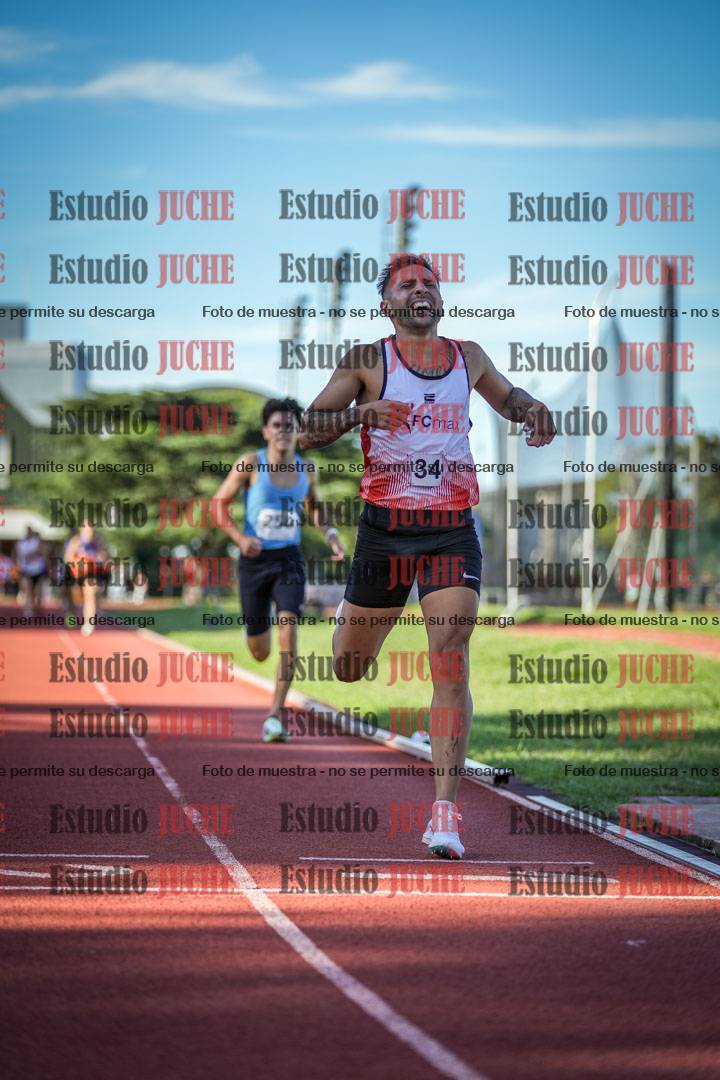 Fotos de los 1500 m llanos de varones
