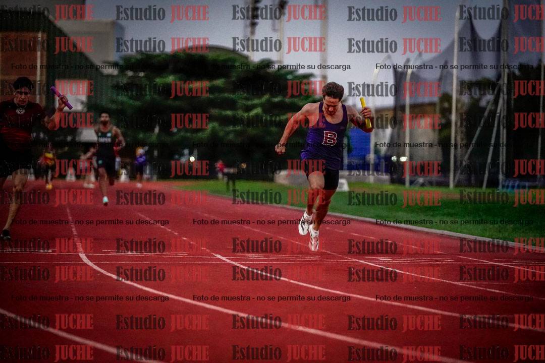 Fotos de las postas 4x100 m de varones