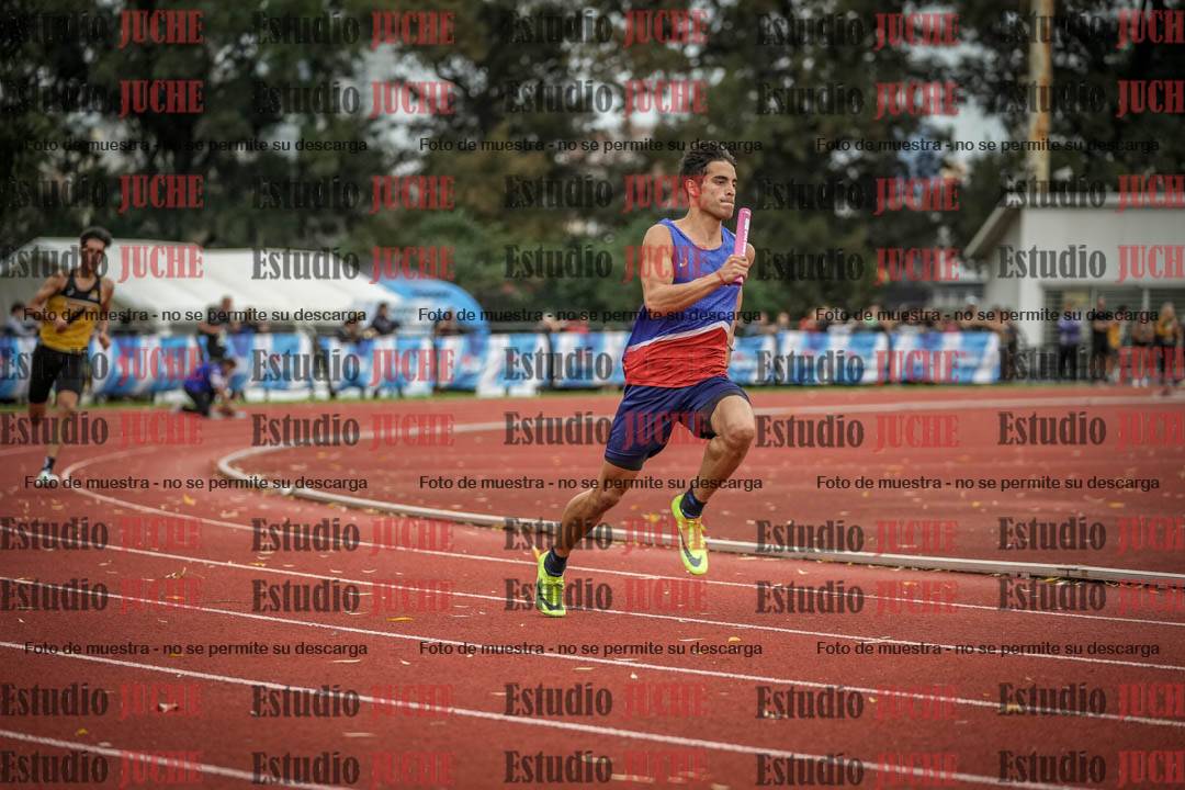 Fotos de las postas 4x400 m llanos de varones