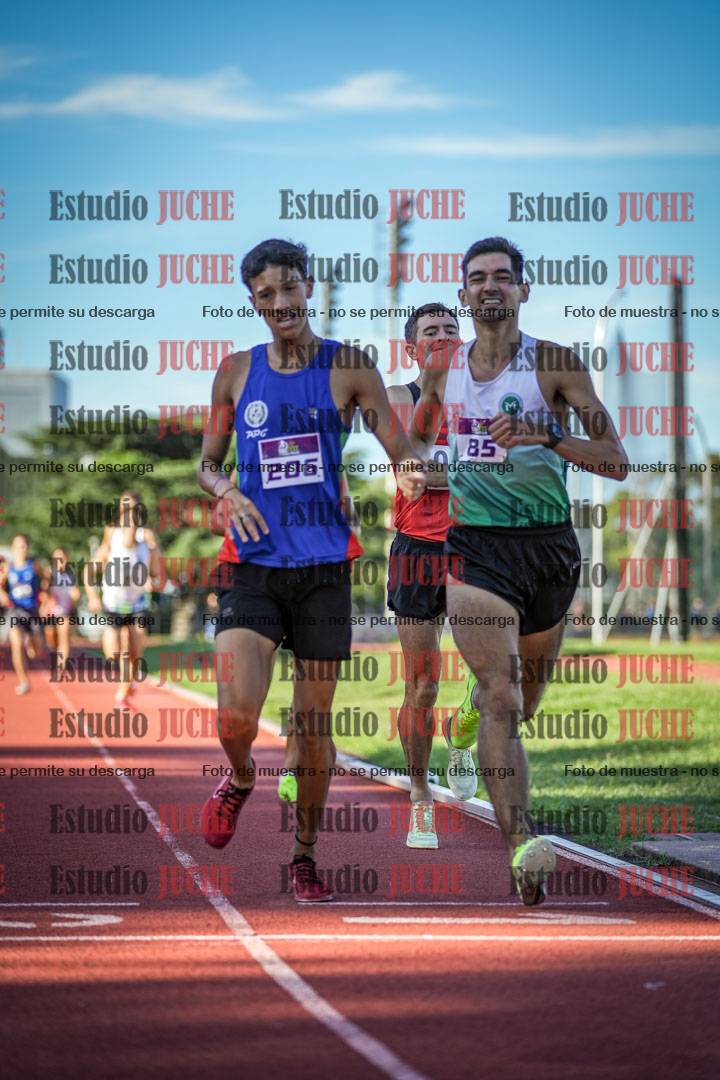 Fotos de los 1500 m llanos de varones
