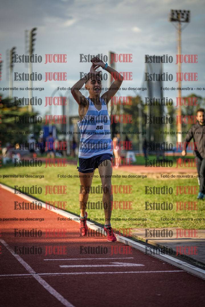Fotos de los 1500 m llanos de varones