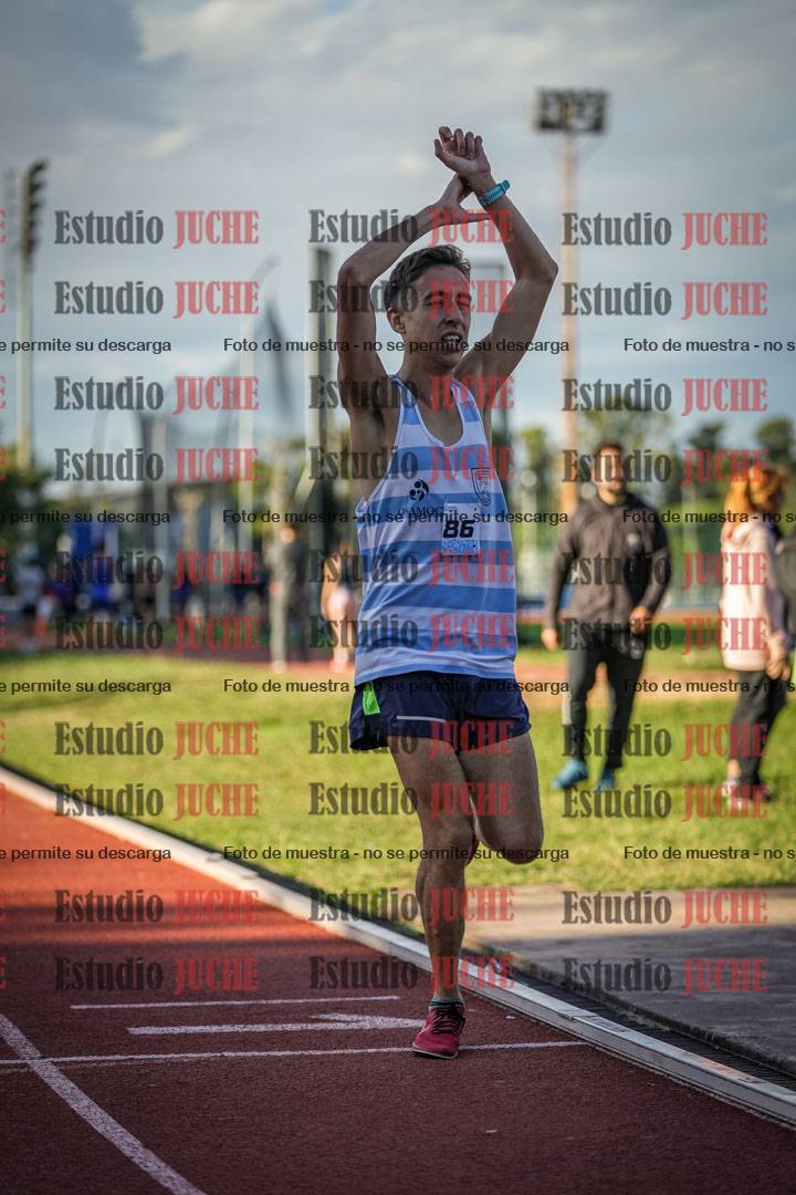 Fotos de los 1500 m llanos de varones