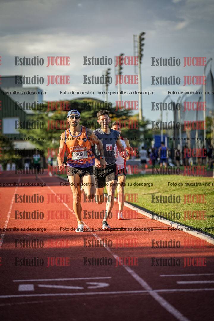Fotos de los 1500 m llanos de varones