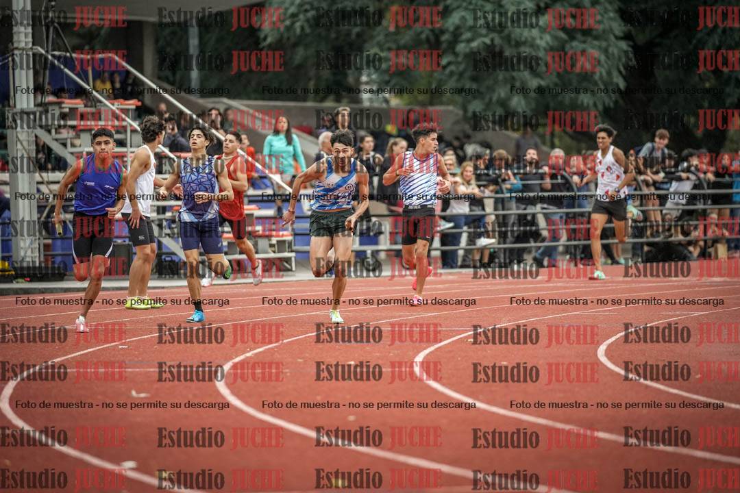 Fotos de las postas 4x400 m llanos de varones