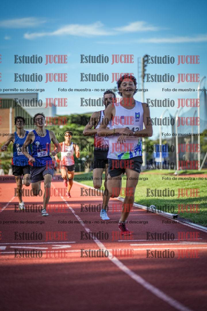 Fotos de los 1500 m llanos de varones