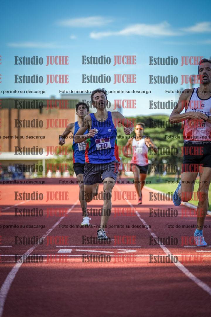 Fotos de los 1500 m llanos de varones