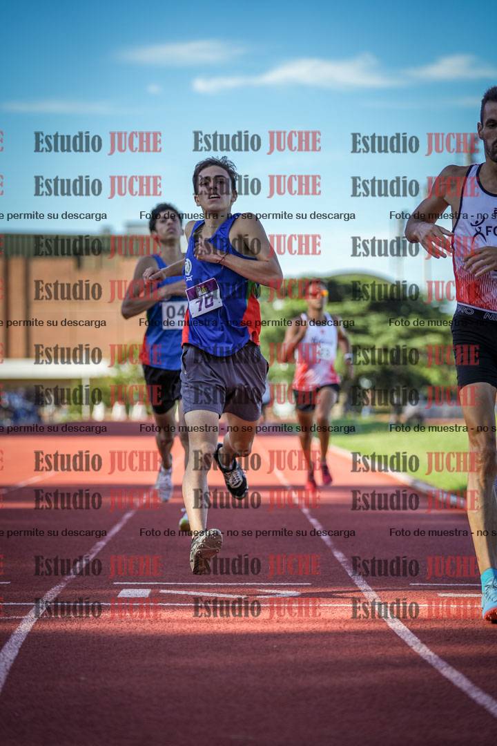 Fotos de los 1500 m llanos de varones