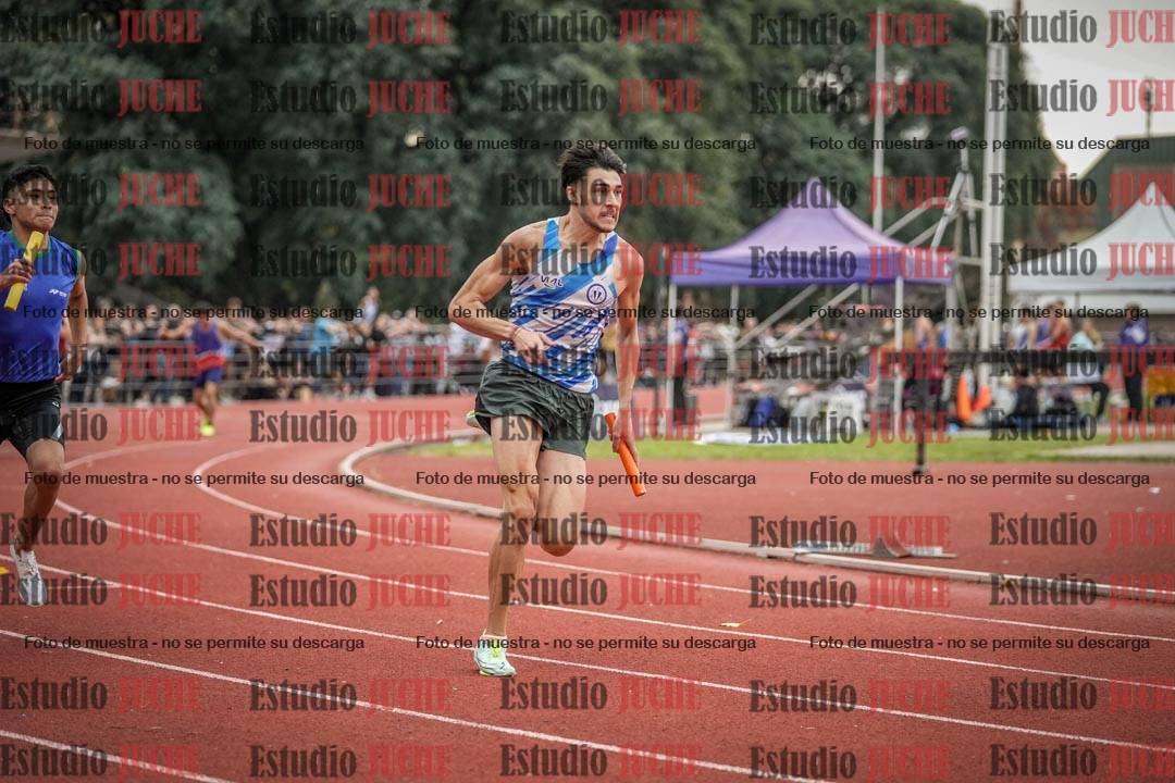 Fotos de las postas 4x400 m llanos de varones