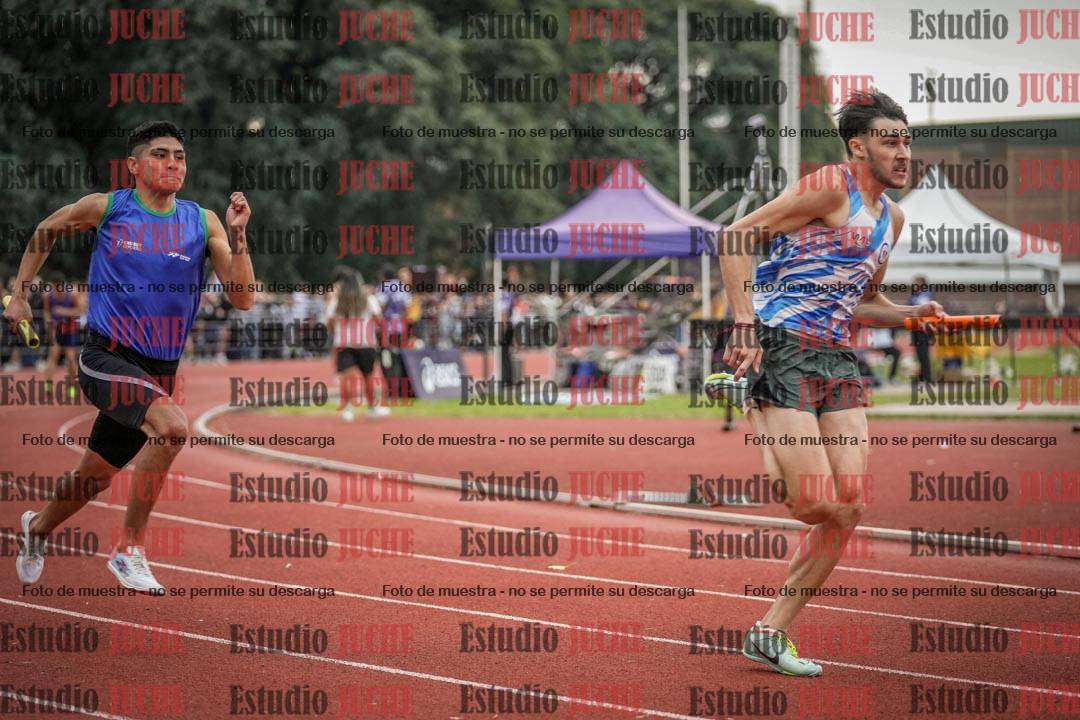 Fotos de las postas 4x400 m llanos de varones