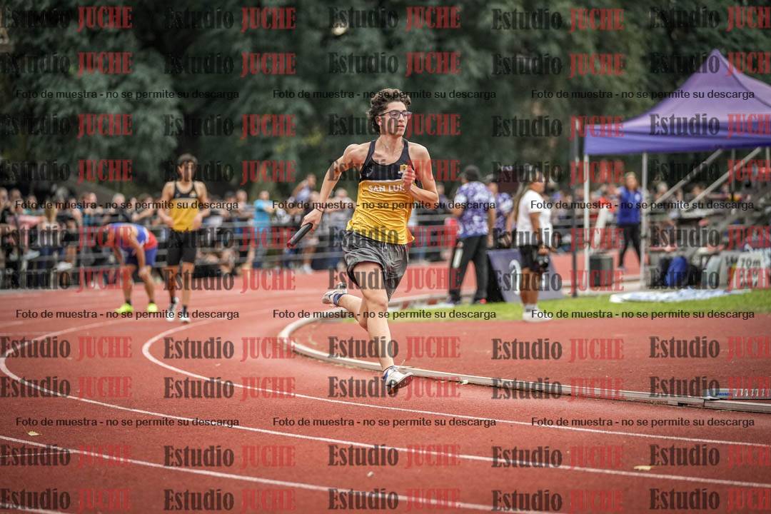 Fotos de las postas 4x400 m llanos de varones