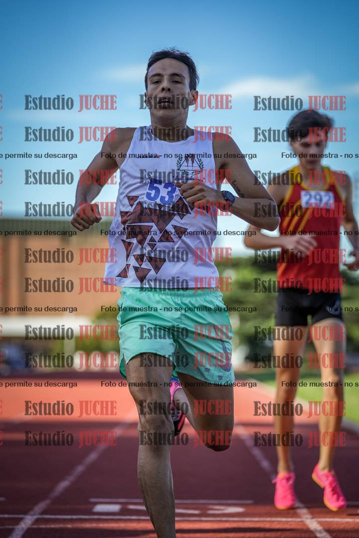 Fotos de los 1500 m llanos de varones
