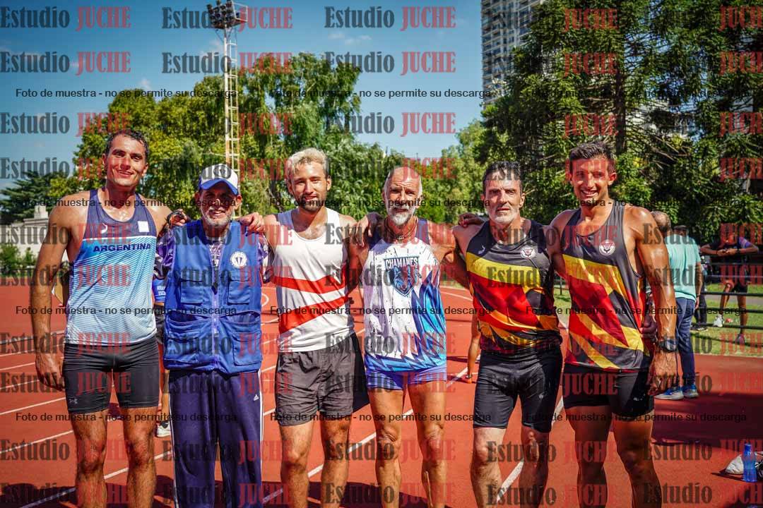 Fotos de los 1500 m llanos de varones - decatlón 10