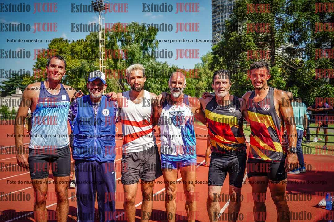 Fotos de los 1500 m llanos de varones - decatlón 10