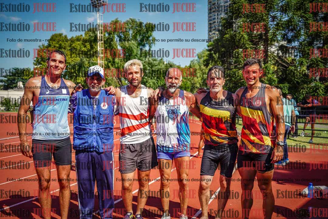 Fotos de los 1500 m llanos de varones - decatlón 10