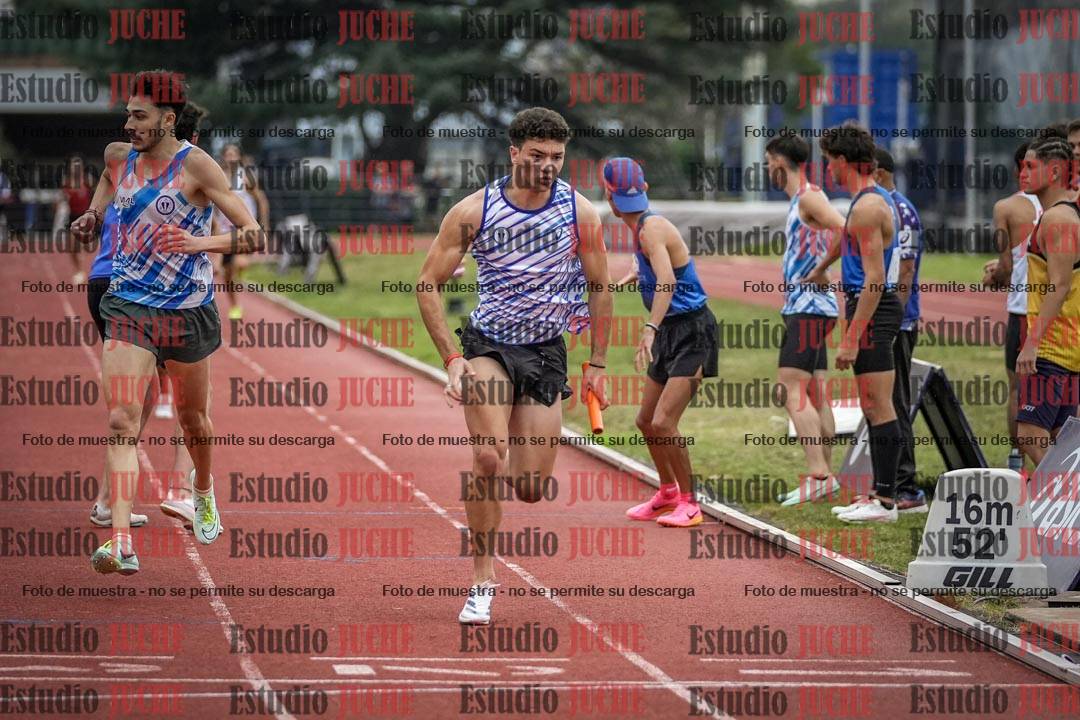 Fotos de las postas 4x400 m llanos de varones