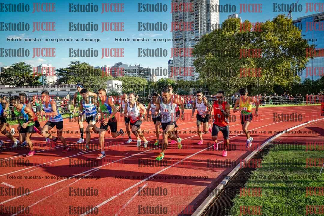 Fotos de los 1500 m llanos de varones