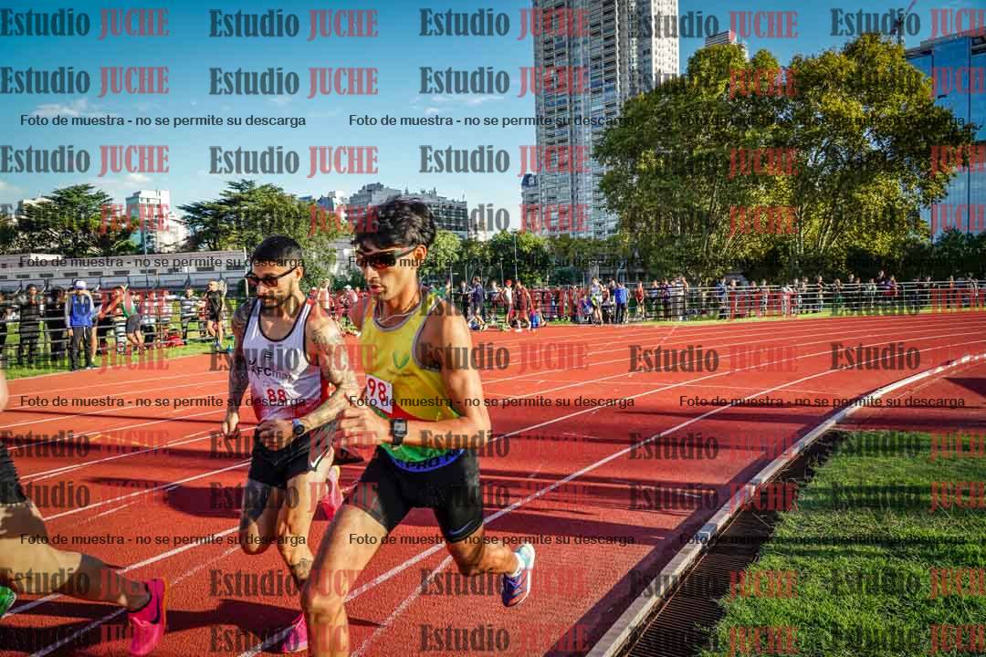 Fotos de los 1500 m llanos de varones
