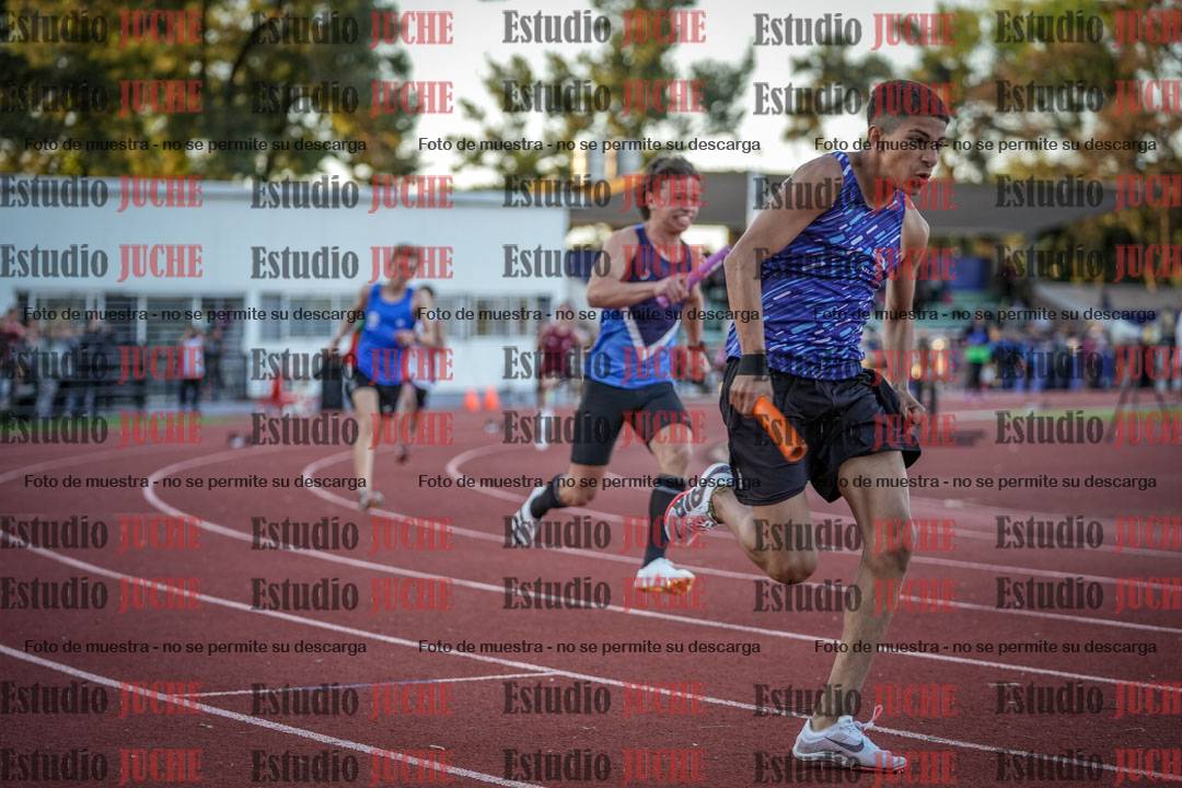 Fotos de las Postas 5x80 m de varones