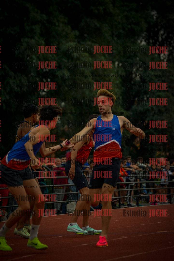 Fotos de las postas 4x400 m llanos de varones