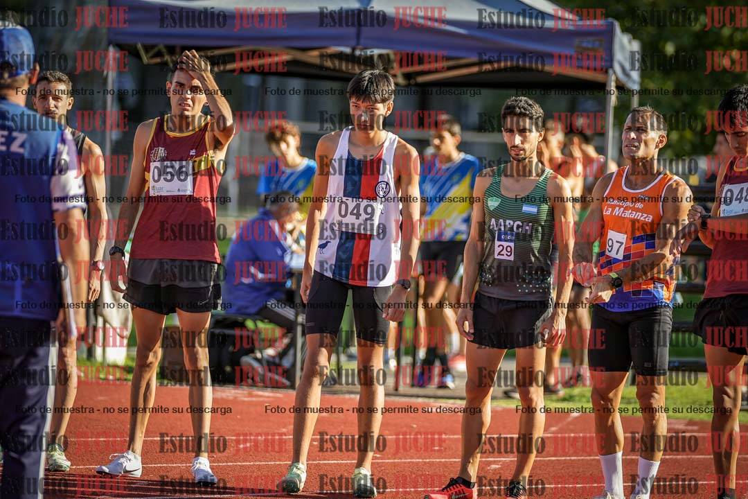 Fotos de los 1500 m llanos de varones