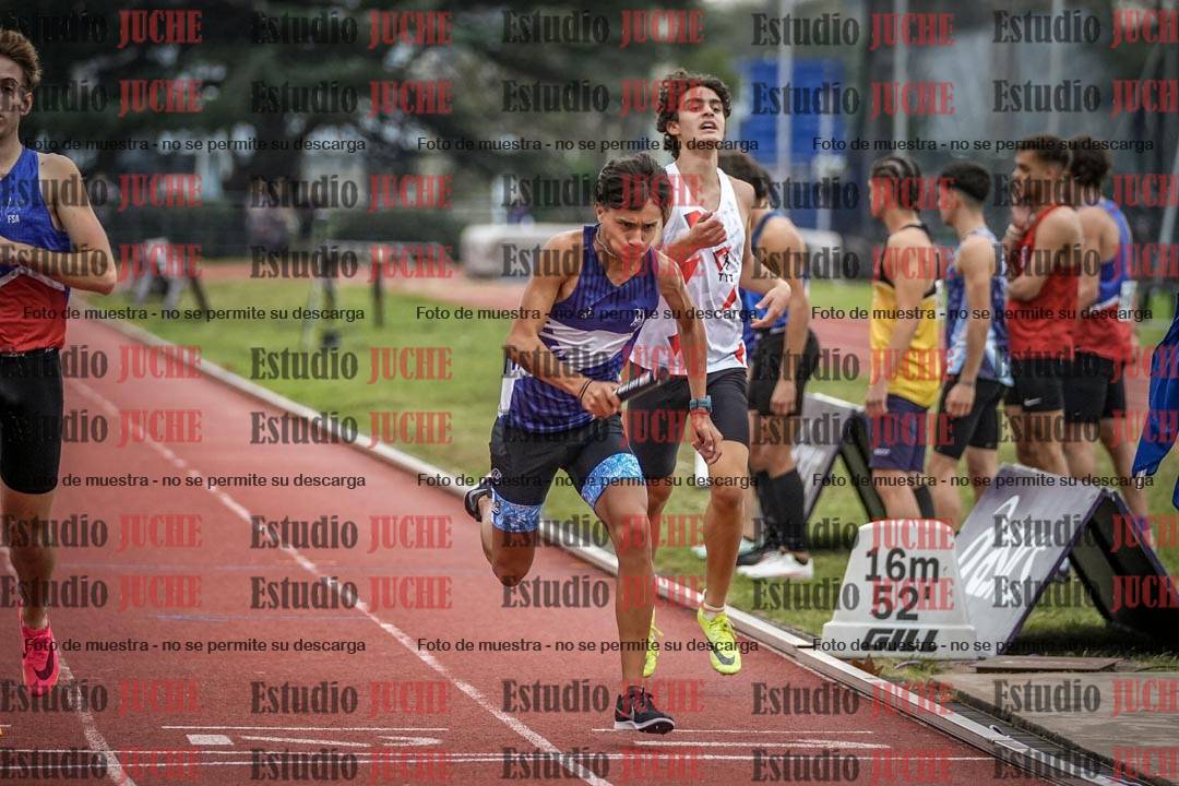 Fotos de las postas 4x400 m llanos de varones