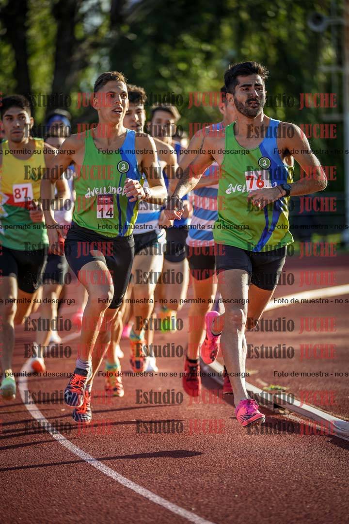 Fotos de los 1500 m llanos de varones