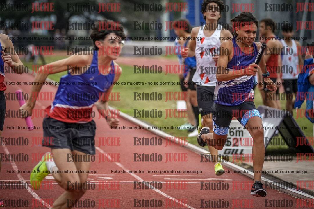 Fotos de las postas 4x400 m llanos de varones