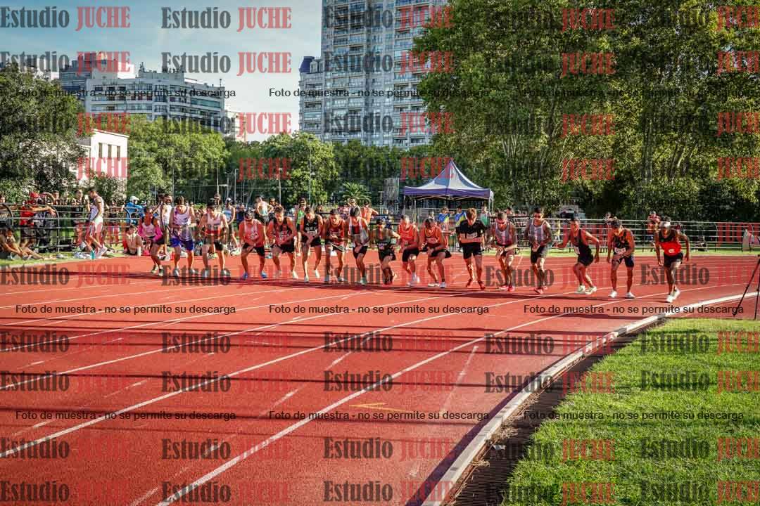 Fotos de los 1500 m llanos de varones