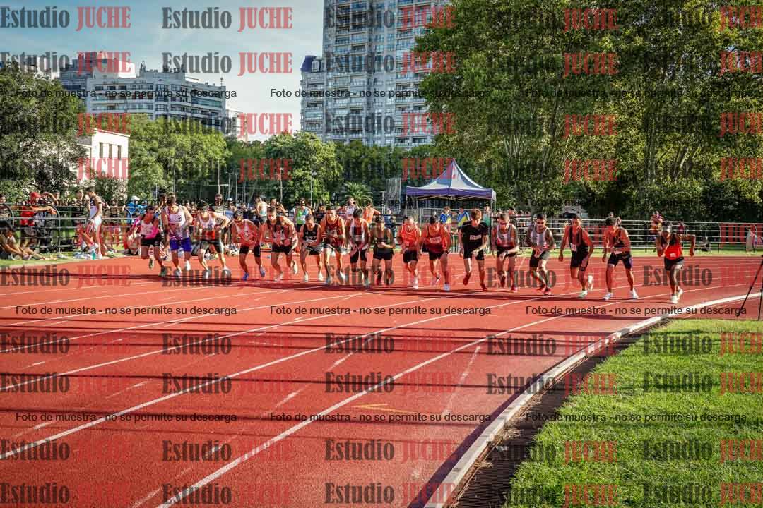 Fotos de los 1500 m llanos de varones