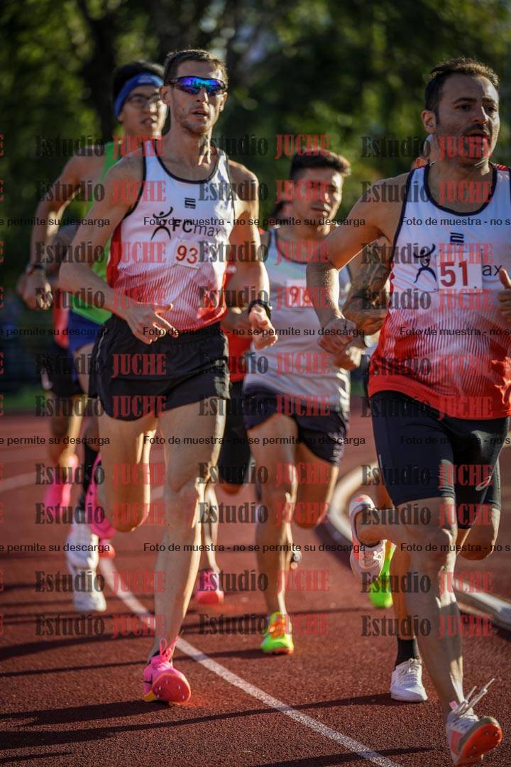 Fotos de los 1500 m llanos de varones