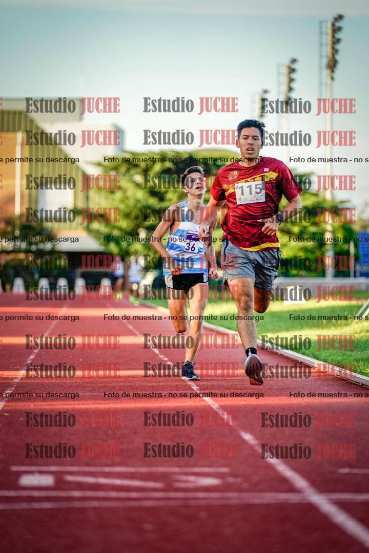 Fotos de los 1500 m de varones