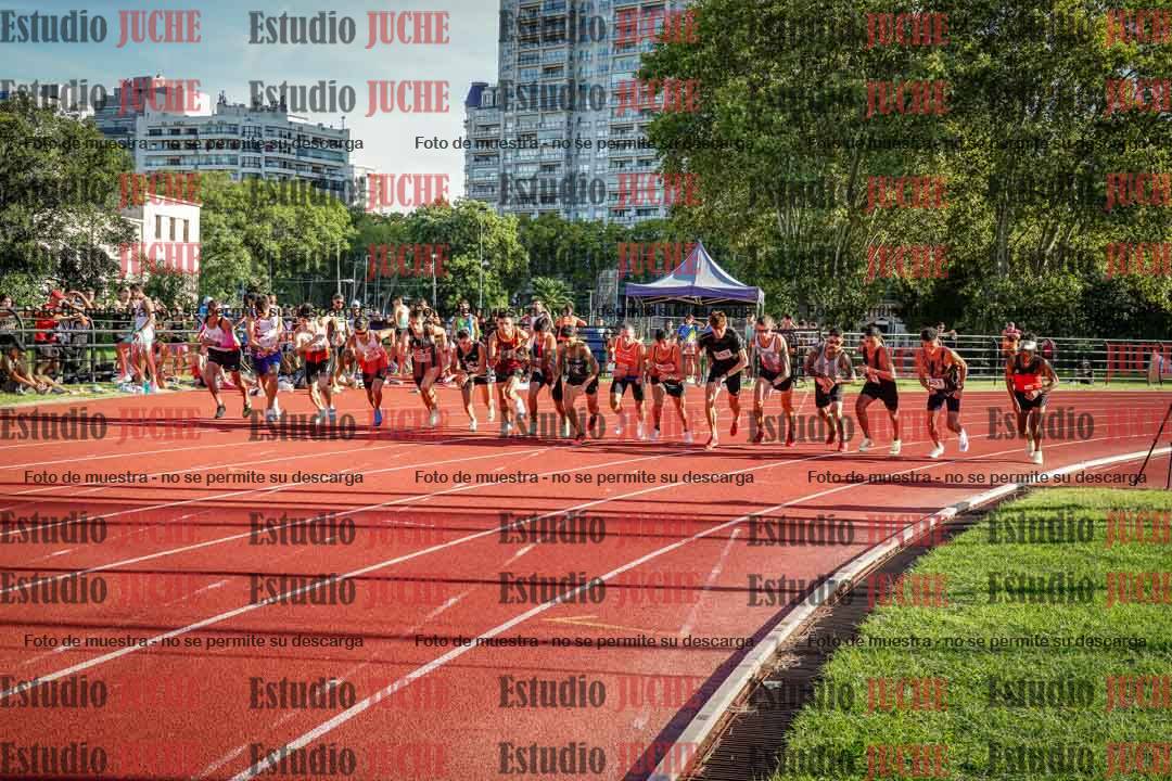 Fotos de los 1500 m llanos de varones