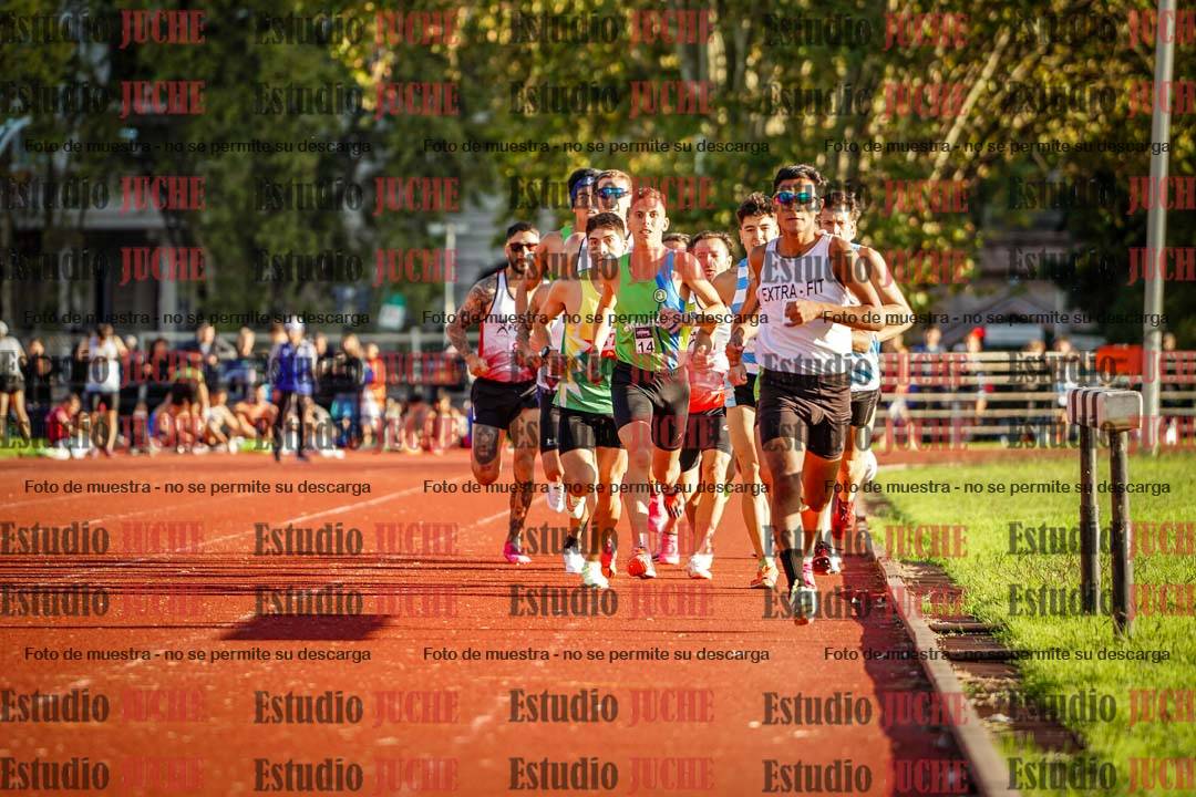Fotos de los 1500 m llanos de varones