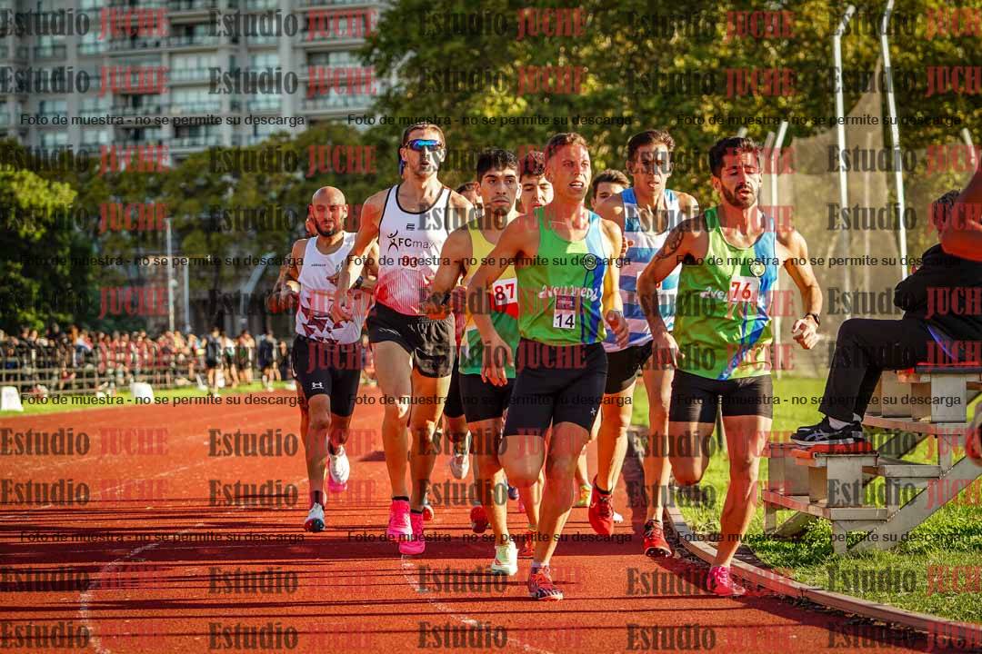 Fotos de los 1500 m llanos de varones