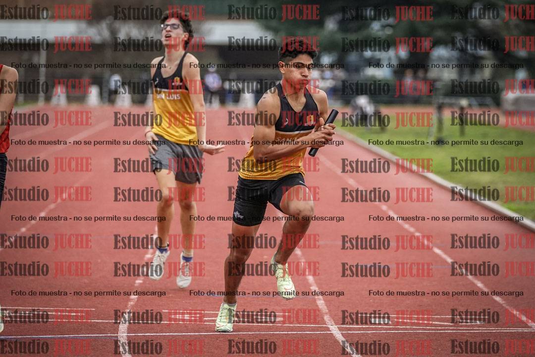 Fotos de las postas 4x400 m llanos de varones