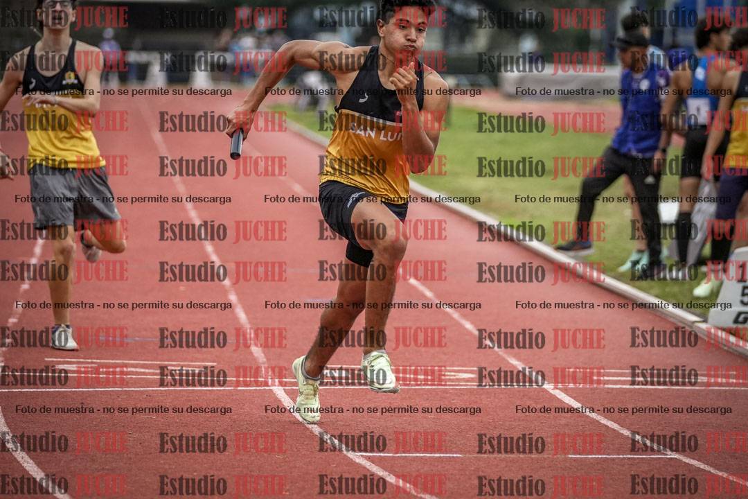 Fotos de las postas 4x400 m llanos de varones