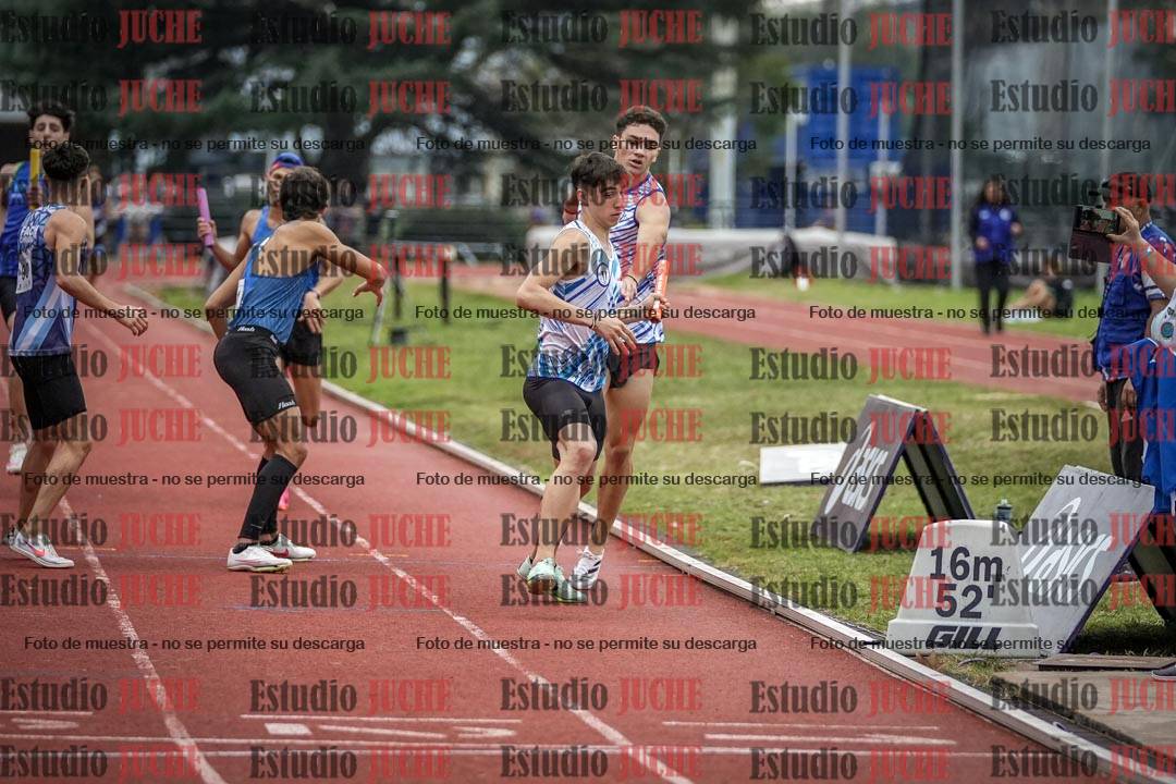 Fotos de las postas 4x400 m llanos de varones