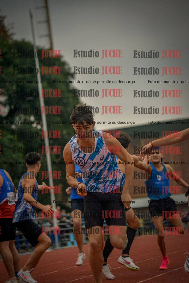 Fotos de las postas 4x400 m llanos de varones