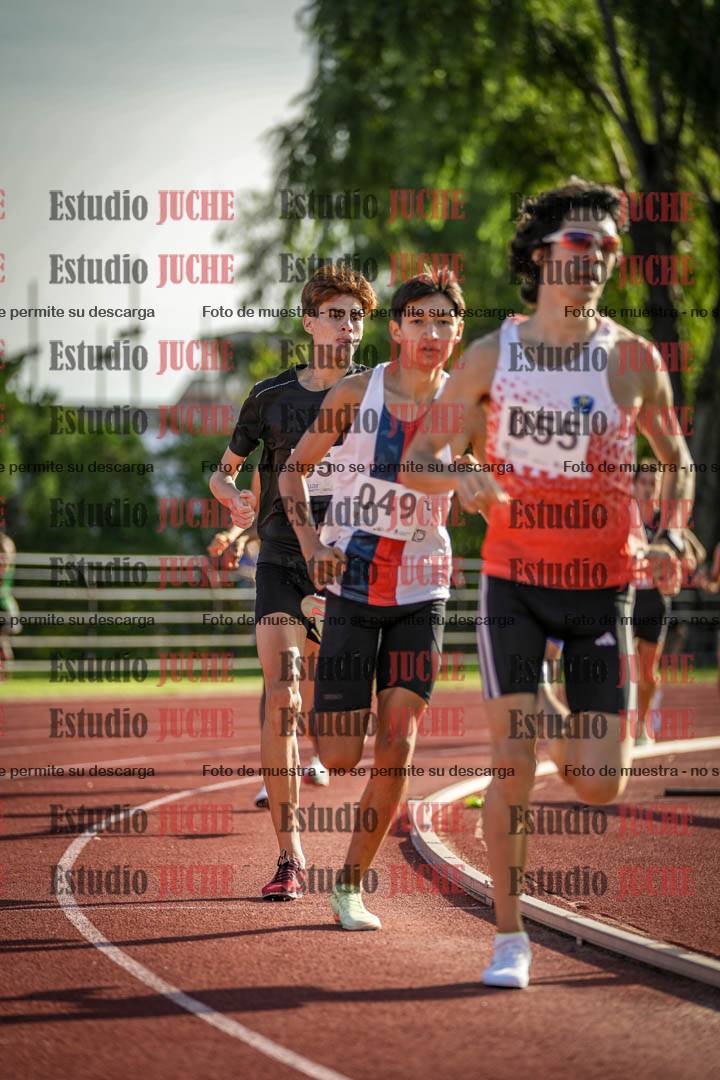 Fotos de los 1500 m llanos de varones
