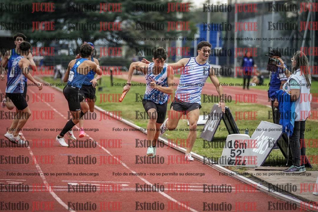 Fotos de las postas 4x400 m llanos de varones