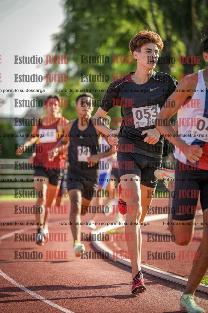Fotos de los 1500 m llanos de varones
