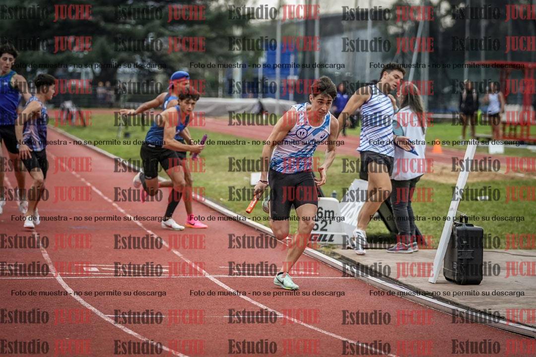 Fotos de las postas 4x400 m llanos de varones